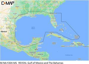 C-MAP Reveal Coastal Gulf of Mexico and Bahamas