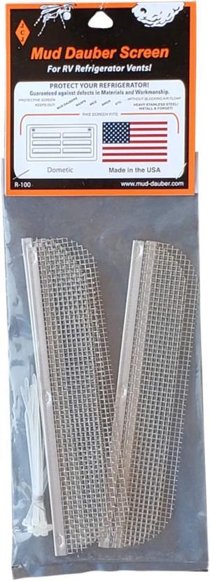 JCJ Enterprises R-100 Mud Dauber Screens for Dometic Refrigerators - 6 Pack