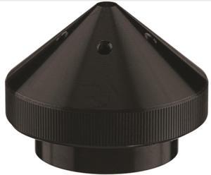 T-H Marine GFEL-LG-BK-DP G-Force Eliminator Trolling Motor Prop Nut for Lowrance Ghost - Black