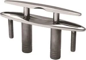 Whitecap 6709CBLUE Stainless Steel E-Z Pull Up Cleat - 6"