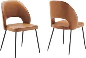 Nico Vegan Leather Dining Chair Set of 2