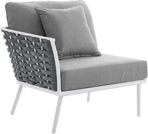 Stance Outdoor Patio Aluminum Left-Facing Armchair