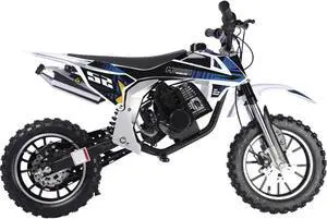 Warrior 52cc 2-Stroke Kids Gas Dirt Bike Black