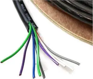500-Foot 9-Conductor 18 Gauge Primary Stranded Cable Ideal for Accessory Hookups