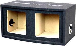 Double Heavy Duty 10-in Square Woofer Empty Car Speaker Box