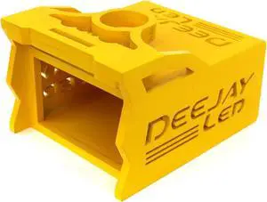1 DIN Space Plus 2 EQ Stylish Wooden Controller Case for Mobile Competitions YELLOW