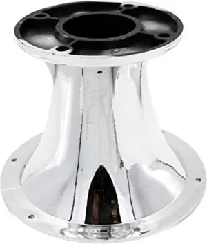 DEEJAYLED 2" BOLT ON HORN BLACK SILVER