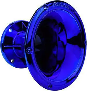 Blue Bolt-on Horn Flare with 2-in Throat for 2-in Compatible High Frequency Drivers