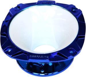 DJL SHORT 2" BOLT ON HORN WHITE BLUE