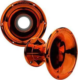 Orange Bolt-on Horn Flare with 2-in Throat for 2-in Compatible High Frequency Drivers