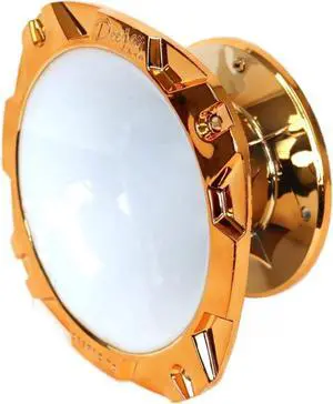DJL SHORT 2" BOLT ON HORN WHITE ORANGE