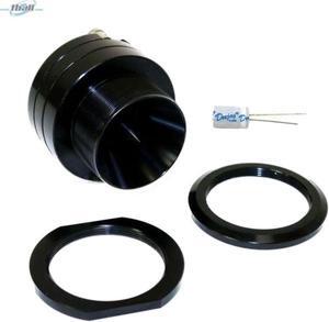 Unique panel mount tweeter with Titanium Diaphram and with choice of two front flush bezels