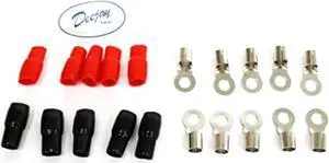 DEEJAYLED 10 PACK 4 GAUGE ECONOMY CONNEC