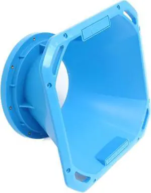 6.5-in Speaker Despacito Midrange Diffuser Horn with Exponential Flare in Blue