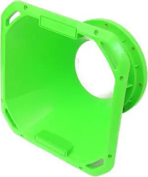 6.5-in Speaker Despacito Midrange Diffuser Horn with Exponential Flare in Green