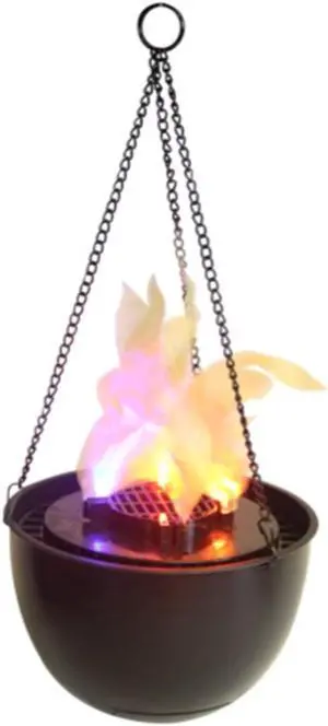 Hanging Torch Safe Battery Operated Imitation Burning Oil Pot