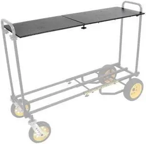 EXPANDABLE QUICK SET SHELF KIT: Converts a Multi-Cart in seconds into long (52x18) or short (34x18) shelf cart.