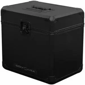 BLACK KROM SERIES LP / UTILITY CASE: HOLDS 70 RECORDS