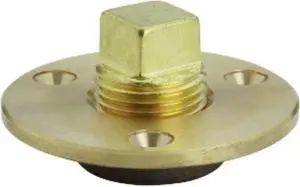 Attwood Garboard Drain Plug Cast Bronze