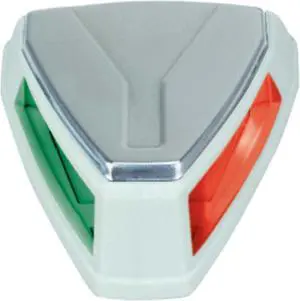 Perko 12V LED Bi-Color Navigation Light - White/Stainless Steel