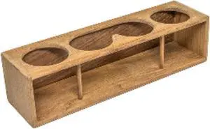 Whitecap Four Drink/Binocular Rack - Teak