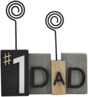 No.1 Dad Photo Frame Holder