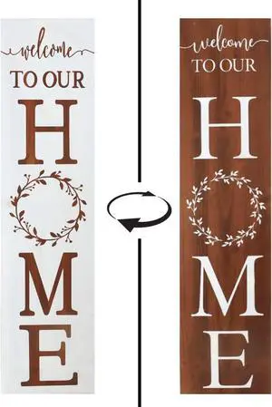 Home Reversible Porch Sign
