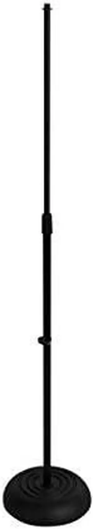 Round Base Mic Stand, Black