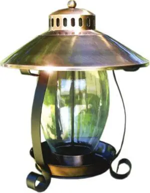 Woodlink Copper Finish Lantern  Feeder  Model COPLANTERN