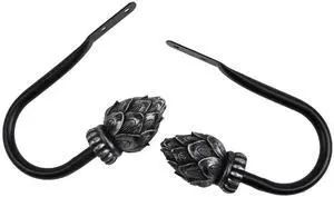 Tilia Holdback Pair - Black
