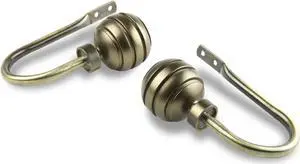 Olga Holdback Pair - Antique Brass