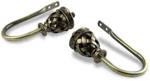 Araceli Holdback Pair - Antique Brass