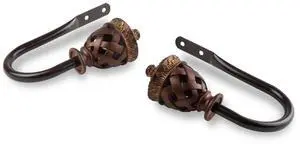 Araceli Holdback Pair - Cocoa