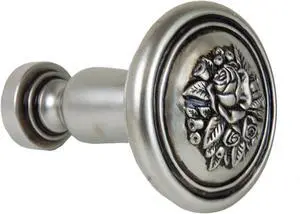 Roselynn Decorative Tie Back Pair - Satin Nickel