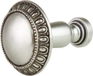 Boniface Decorative Tie Back Pair - Satin Nickel