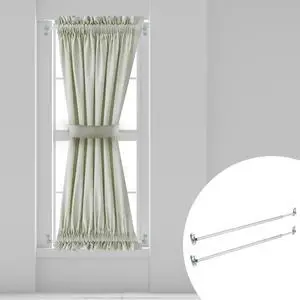 Round Sash Rod 8MM 48-84 inch (Set of 2)