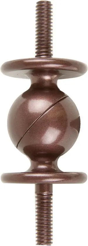 Screw-in corner connector - Bronze
