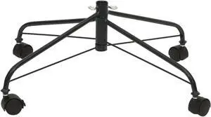 vidaXL Christmas Tree Stand with Wheels 2x2x1 ft