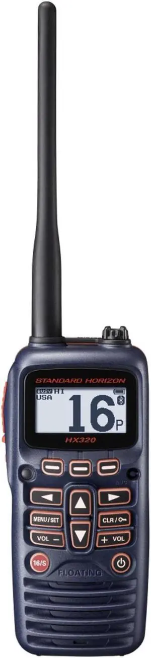 Standard HX320 6W Floating Hand Held VHF