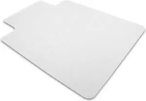 Valuemat Vinyl Lipped Cahir Mat for Hard Floor - 48" x 51"