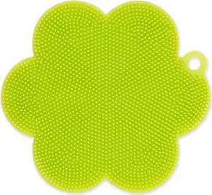 RSVP Intl Silicone Soft Scrub - Green
