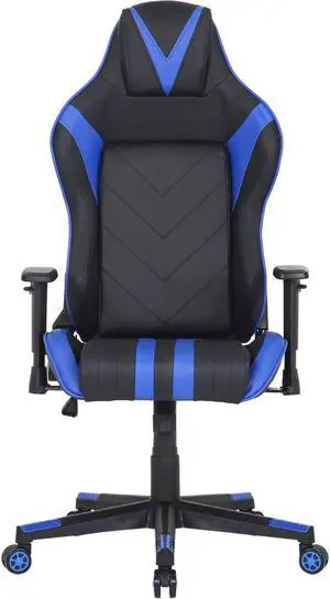 Hanover Commando Gas Lift 2-Tone Gaming Chair, Faux Leather, NO Cushions