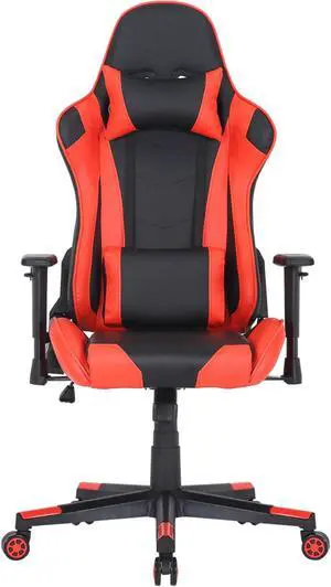 Hanover Commando Gas Lift 2-Tone Gaming Chair, Faux Leather, NO Cushions