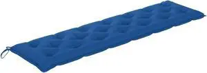 vidaXL Garden Bench Cushion Blue 78.7"x19.7"x 2.8" Fabric