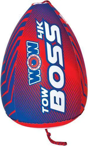 WOW Watersports 21-1050 Tow Boss 4K Enhanced Tow System - Red/Blue