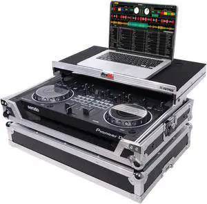 ProX X-DDJREV1LT ATA Flight Case For Pioneer DDJ-REV1 DJ Controller with Laptop Shelf