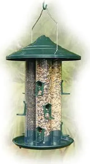 Triple Tube Seed Feeder
