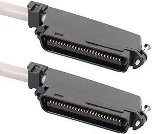 25-PAIR CABLE ASSEMBLY, M-M, 90Â°, 25'