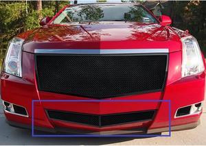 2008-2013 Cadillac Cts (Not For Cts-V)/2011-2014 Cadillac Cts Coupe (Not For Cts-V Coupe) Stainless Steel Black Powder Coated Finish 1.8 Mm Wire Mesh Black Wire Mesh Grille
