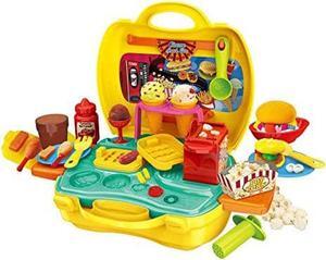 Portable Snack Bar Case Play Set 35pcs